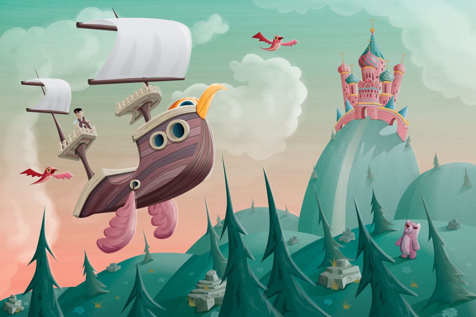 The Fool and the Flying Ship